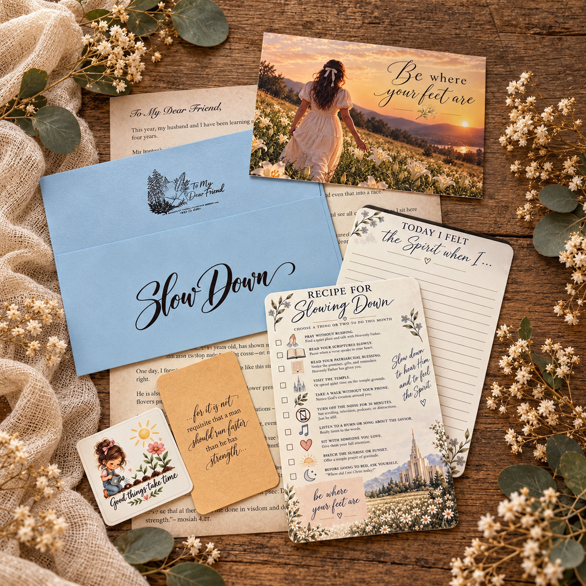 Heartfelt Monthly Letters Created for Latter-day Saint Women