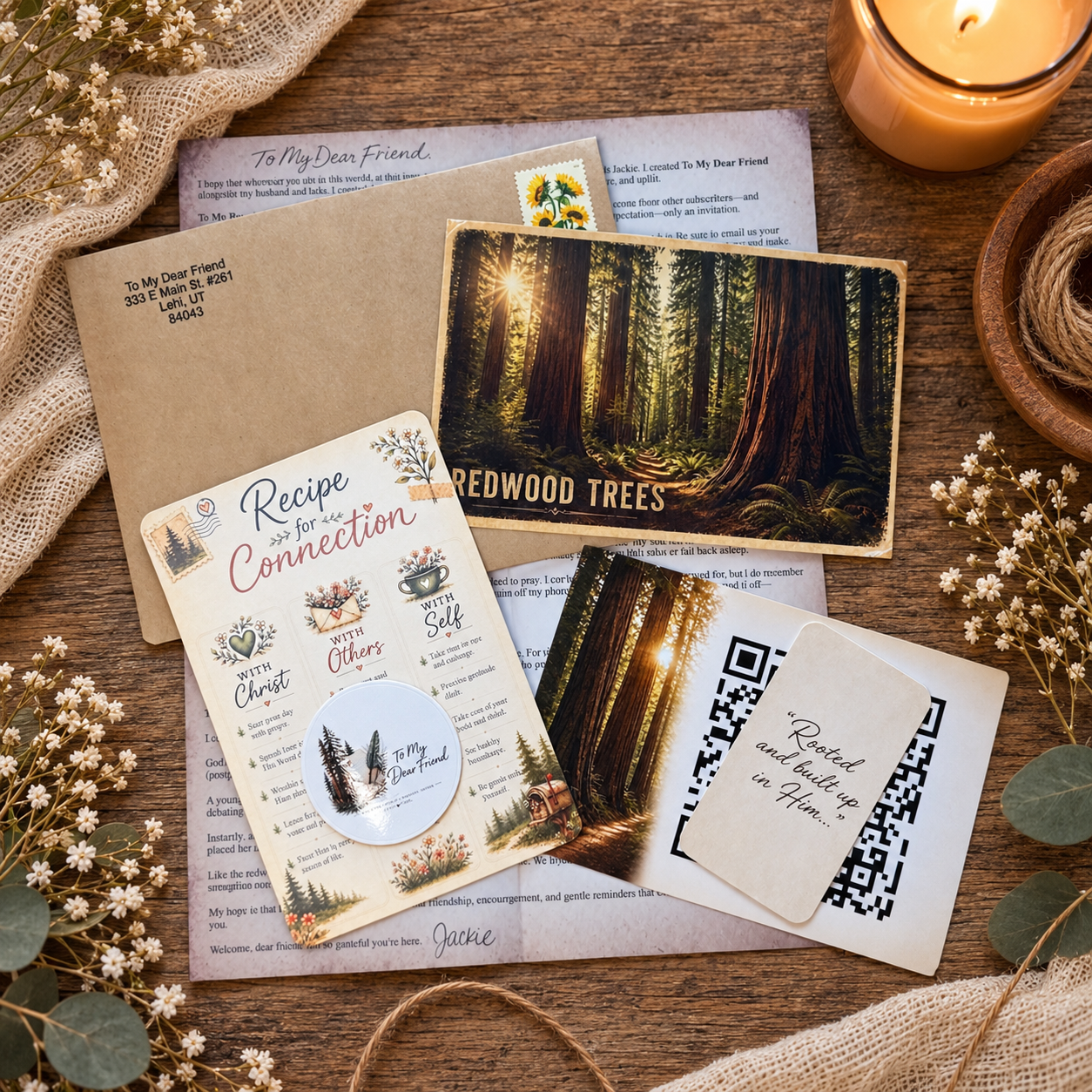 Heartfelt Monthly Letters Created for Latter-day Saint Women